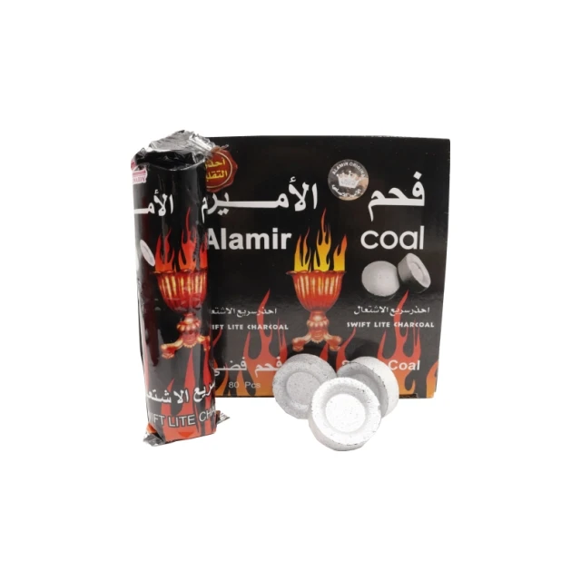 Silver ShishaCharcoal